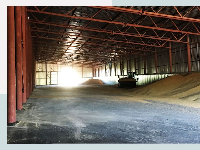 Строительство зернохранилищ в Валуйках