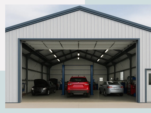 Ангары из сэндвич панелей от 639 руб. в Валуйки