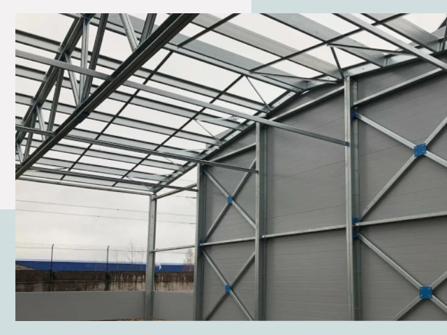Каркасные ангары от СтальСтрой-Вли по цене от 639 руб.