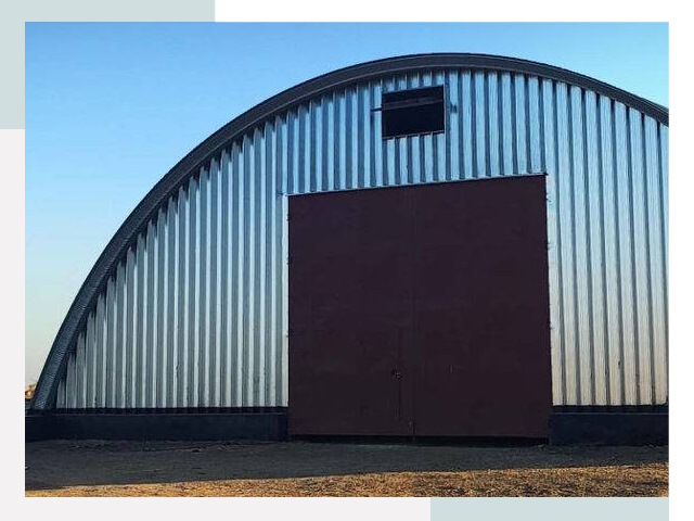 Бескаркасные ангары в Валуйках
