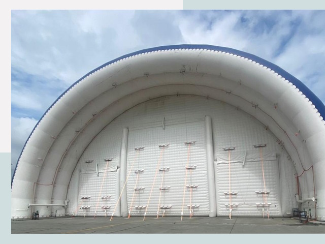 Пневмокаркасные ангары от СтальСтрой-Вли по цене от 639 руб.