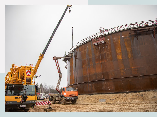 Монтаж резервуаров в Валуйках от 639 руб. за м³