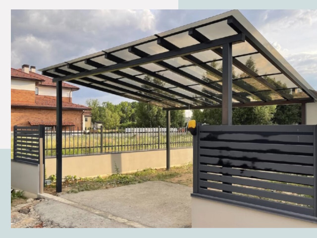 Металлические навесы в Валуйки от 639 руб. за м²