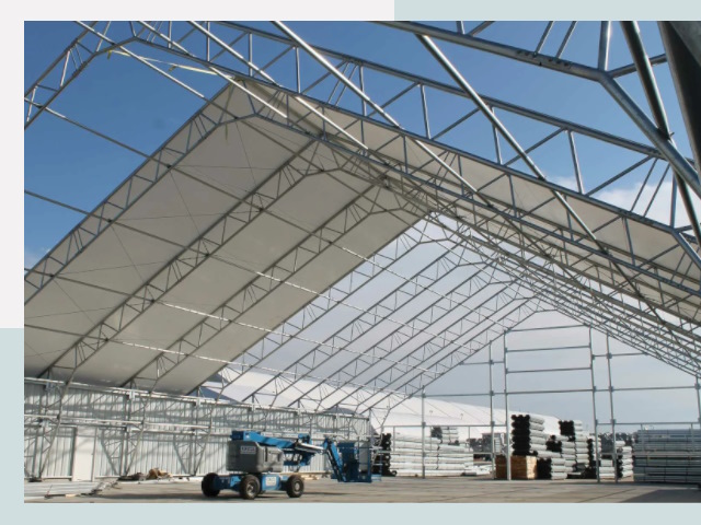 Каркасно-тентовые сооружения от СтальСтрой-Вли по цене 639 руб.